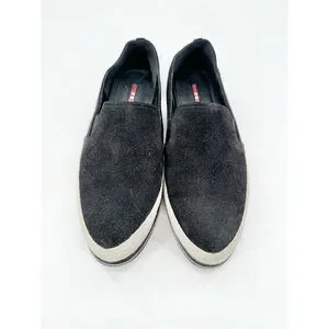 Prada | Shoes | Shoe Size 1 Prada Black Suede Luxury Flats  display picture 1